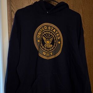Navy Blue United States Navy Sweater